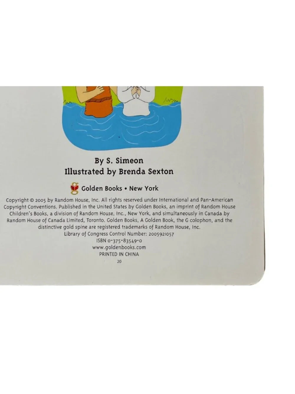 The Little Golden Bible Storybook Hardcover Kids Book - Picture 8 of 16
